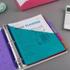 imageAvery Big Tab Insertable Plastic 2 Pocket Dividers for 3 Ring Binders 5 Tab Set TwoTone Multicolor Works with Sheet Protectors 1 Binder Divider Set 11982