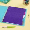imageAvery Big Tab Reversible Fashion Dividers for 3 Ring Binders 5 Tab Set Retro Pattern 1 Set 24938Assorted