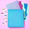 imageAvery Big Tab Reversible Fashion Dividers for 3 Ring Binders 5 Tab Set Retro Pattern 1 Set 24938Holographic Confetti