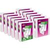 imageAvery Durable View 3 Ring Binders for Home School Supplies Office or Organization Needs 05quot Slant Ring 4 Pack White Binders 0336212 Pack