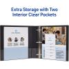 imageAvery Durable View 3 Ring Binders for Home School Supplies Office or Organization Needs 05quot Slant Ring 4 Pack White Binders 0336212 Pack