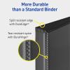 imageAvery Durable View 3 Ring Binders for Home School Supplies Office or Organization Needs 05quot Slant Ring 4 Pack White Binders 033626 Pack