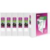 imageAvery Durable View 3 Ring Binders for Home School Supplies Office or Organization Needs 05quot Slant Ring 4 Pack White Binders 033626 Pack