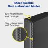 imageAvery HeavyDuty View 3 Ring Binder 3 Inch One Touch Slant Rings 35quot Spine 1 Black Binder 79100One Size Pack of 4
