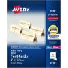 imageAvery Printable Tent Cards with Sure Feed Technology 2quot x 35quot Ivory 160 Blank Place Cards for Laser or Inkjet Printers 5913Ivory