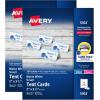 imageAvery Printable Tent Cards with Sure Feed Technology 2quot x 35quot Ivory 160 Blank Place Cards for Laser or Inkjet Printers 5913White