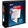 imageAvery HeavyDuty View 3 Ring Binder 3 Inch One Touch Slant Rings 35quot Spine 1 Black Binder 79100One Size