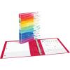 imageAvery  Amy Tangerine Designer Collection Binder 1 Inch Round Rings 175Sheet Capacity Rainbow Inkblot 28341Assorted