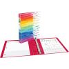 imageAvery  Amy Tangerine Designer Collection Binder 1 Inch Round Rings 175Sheet Capacity Rainbow Inkblot 28341Multicolor