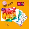 imageAvery  Amy Tangerine Designer Collection Binder 1 Inch Round Rings 175Sheet Capacity Rainbow Inkblot 28341Rainbow Inkbolt