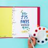 imageAvery  Amy Tangerine Designer Collection Binder 1 Inch Round Rings 175Sheet Capacity Rainbow Inkblot 28341Watercolor Rainbow