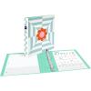 imageAvery 3 Ring Binder 1 Inch Round Rings Retro Collection Flower Power 26802