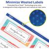 imageAvery Address Labels Sure Feed and Easy Peel Technology Glossy White Labels 1quot x 258quot Permanent LaserInkjet 750 Total 6526300 labels