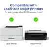 imageAvery Address Labels Sure Feed and Easy Peel Technology Glossy White Labels 1quot x 258quot Permanent LaserInkjet 750 Total 6526300 labels
