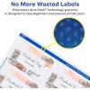 imageAvery Address Labels Sure Feed and Easy Peel Technology Glossy White Labels 1quot x 258quot Permanent LaserInkjet 750 Total 652680 labels