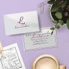 imageAvery Clean Edge Printable Square Cards with Sure Feed Technology Rounded Corners 25quot x 25quot White 180 Blank Cards for Inkjet Printers 35702Glossy White