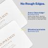 imageAvery Clean Edge Printable Square Cards with Sure Feed Technology Rounded Corners 25quot x 25quot White 180 Blank Cards for Inkjet Printers 35702Matte White