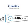 imageAvery Durable View 3 Ring Binders 2 Inch Slant Rings 530Sheet Capacity DuraHinge 28 Inch Wide Spine Customizable Clear Cover and Spine Black Binders 12Pack of 170316 Pack