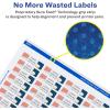 imageAvery Durable Waterproof Rectangle Labels Sure Feed Technology 05quot x 175quot 800 Total Oil and TearResistant Waterproof LaserPigmentBased Inkjet Printable2 000 labels