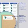 imageAvery Easy Peel Printable Address Labels with Sure Feed 113quot x 4quot White 1400 Blank Mailing Labels for Laser Printers 5162700 labels