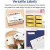 imageAvery Easy Peel Printable Address Labels with Sure Feed 1quot x 258quot Customizable Stickers White 750 Blank Mailing Labels Great for Mailing Shipping and More 5260750 labels