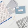 imageAvery Easy Peel Printable Address Labels with Sure Feed 1quot x 258quot Customizable Stickers White 750 Blank Mailing Labels Great for Mailing Shipping and More 52607 500 labels