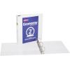 imageAvery Economy View 3 Ring Binders 1quot Round Rings 12 White Binders 057112
