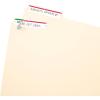 imageAvery File Folder Labels on 4quot x 6quot Sheets Easy Peel WhiteRed Print ampamp Handwrite 23quot x 3716quot 252 Labels 5201252 Count Pack of 1