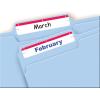 imageAvery File Folder Labels on 4quot x 6quot Sheets Easy Peel WhiteRed Print ampamp Handwrite 23quot x 3716quot 252 Labels 5201252 Count Pack of 1