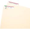 imageAvery File Folder Labels on 4quot x 6quot Sheets Easy Peel WhiteRed Print ampamp Handwrite 23quot x 3716quot 252 Labels 5201252 Count Pack of 2