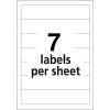 imageAvery File Folder Labels on 4quot x 6quot Sheets Easy Peel WhiteRed Print ampamp Handwrite 23quot x 3716quot 252 Labels 5201252 Count Pack of 2