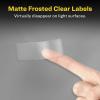 imageAvery Full Sheet Printable Shipping Labels 85quot x 11quot Matte Clear 10 Blank Mailing Labels 1866510 labels