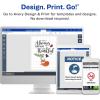imageAvery FullSheet Printable Shipping Labels 85quot x 11quot Customizable Stickers White 100 Blank Mailing Labels Great for Mailing Shipping Organizing and More 5165One Size