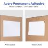 imageAvery HalfSheet Printable Shipping Labels 55quot x 85quot Customizable Stickers White 50 per Pack 100 Blank Mailing Labels Total Great for Mailing Shipping Organizing and More 2Pack of 812655 x 85 inch