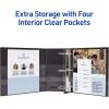 imageAvery HeavyDuty 15 Inch Binders 3 Ring View Binder 15 Inch EZD Ring Black Sturdy 796955