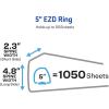 imageAvery HeavyDuty 15 Inch Binders 3 Ring View Binder 15 Inch EZD Ring Black Sturdy 796955 Pack of 4
