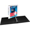 imageAvery HeavyDuty Dual Color 3 Ring Binder 12 Inch Slant Rings WhiteBlack View Binder 17880WhiteBlack