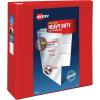 imageAvery HeavyDuty View 3 Ring Binder 3 Inch One Touch EZD Rings 35 Inch Spine 1 Red Binder 79325Red