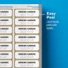 imageAvery Printable Address Labels 1quot x 258quot Matte White with Silver Border 300 Blank Mailing Labels 065305 Packs