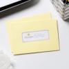 imageAvery Printable Address Labels 1quot x 258quot Matte White with Silver Border 300 Blank Mailing Labels 06530One Size