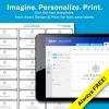imageAvery Printable Address Labels 1quot x 258quot Matte White with Silver Border 300 Blank Mailing Labels 06530One Size