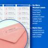 imageAvery Printable Address Labels with Sure Feed 1quot x 258quot Matte Clear 1500 Blank Mailing Labels 056601 500 labels