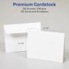 imageAvery Printable Note Cards with Envelopes 425quot x 55quot Matte White 60 Blank Note Cards for Inkjet Printers 0831560 Count Pack of 2