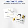 imageAvery Printable Postcards 425quot x 55quot Matte White 200 Blank Postcards for Inkjet Printers 8387Glossy White