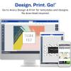 imageAvery Printable Postcards 425quot x 55quot Matte White 200 Blank Postcards for Inkjet Printers 8387Matte White