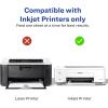 imageAvery Printable Postcards 425quot x 55quot Matte White 200 Blank Postcards for Inkjet Printers 8387Matte White