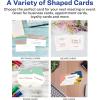 imageAvery Printable Postcards 425quot x 55quot White 200 Blank Postcards for Laser Printers 5689Matte White