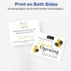 imageAvery Printable Postcards 425quot x 55quot White 200 Blank Postcards for Laser Printers 5689White