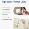 imageAvery Printable Rectangle Labels 3quot x 375quot Pearlized Ivory Laser ampamp Inkjet Compatible 48 Customizable Label Stickers Great for Product Branding Favors Thank You Stickers and More 2282348 labels