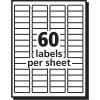 imageAvery Printable Return Address Labels with Sure Feed 23quot x 134quot White 1500 Blank Mailing Labels 05195One Size Pack of 5